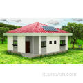 Conveniente casa modulare con pannello di schiuma di cemento